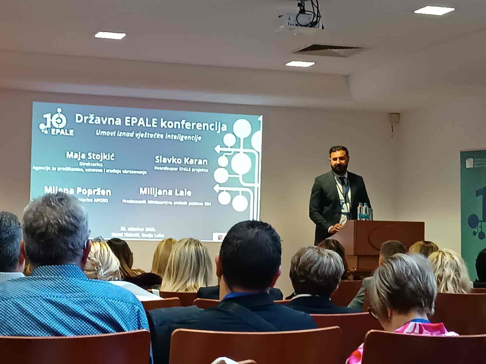 Državna EPALE konferencija „Umovi iznad umjetne inteligencije“